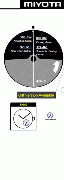 Citizen 8N40